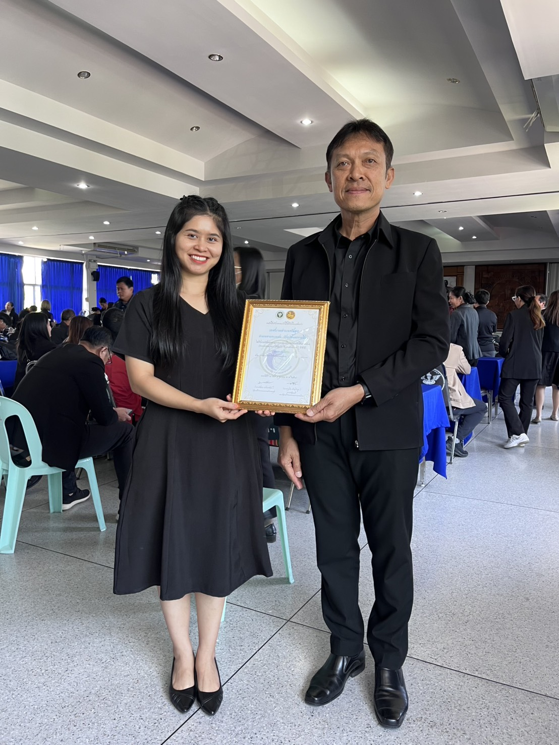 เทศบาลตำบลพันดุง รับมอบเกียรติบัตรการรับรองคุณภาพอนามัยสิ่งแวดล้อม EHA 7000 การจัดการกิจการที่เป็นอันตรายต่อสุขภาพ