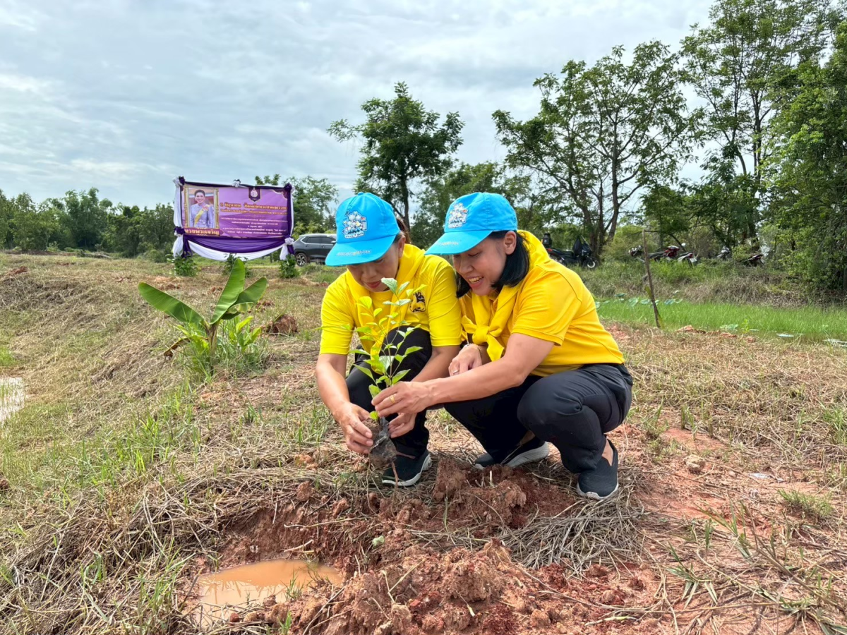 โครงการจิตอาสาปลูกต้นไม้เฉลิมพระเกียรติ เนื่องในวันคล้ายวันเฉลิมพระชนมพรรษา สมเด็จพระนางเจ้าสุทิดา พัชรสุธาพิมลลักษณ พระบรมราชินี พ.ศ. 2568