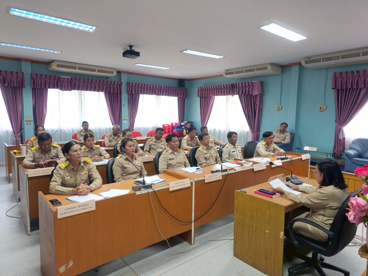 การประชุมสภาเทศบาลตำบลพันดุง ครั้งแรก 17 มิถุนายน 2568