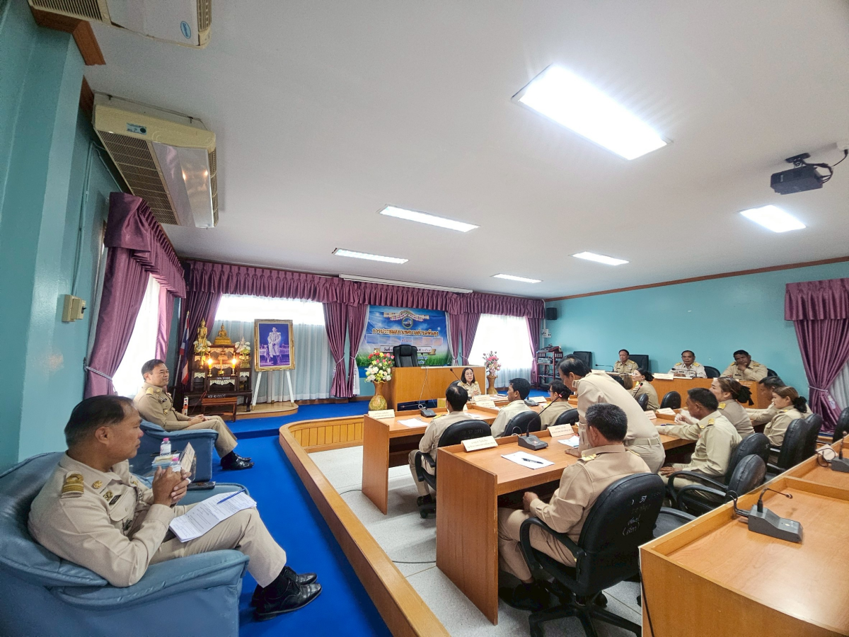 การประชุมสภาเทศบาลตำบลพันดุง ครั้งแรก 17 มิถุนายน 2568