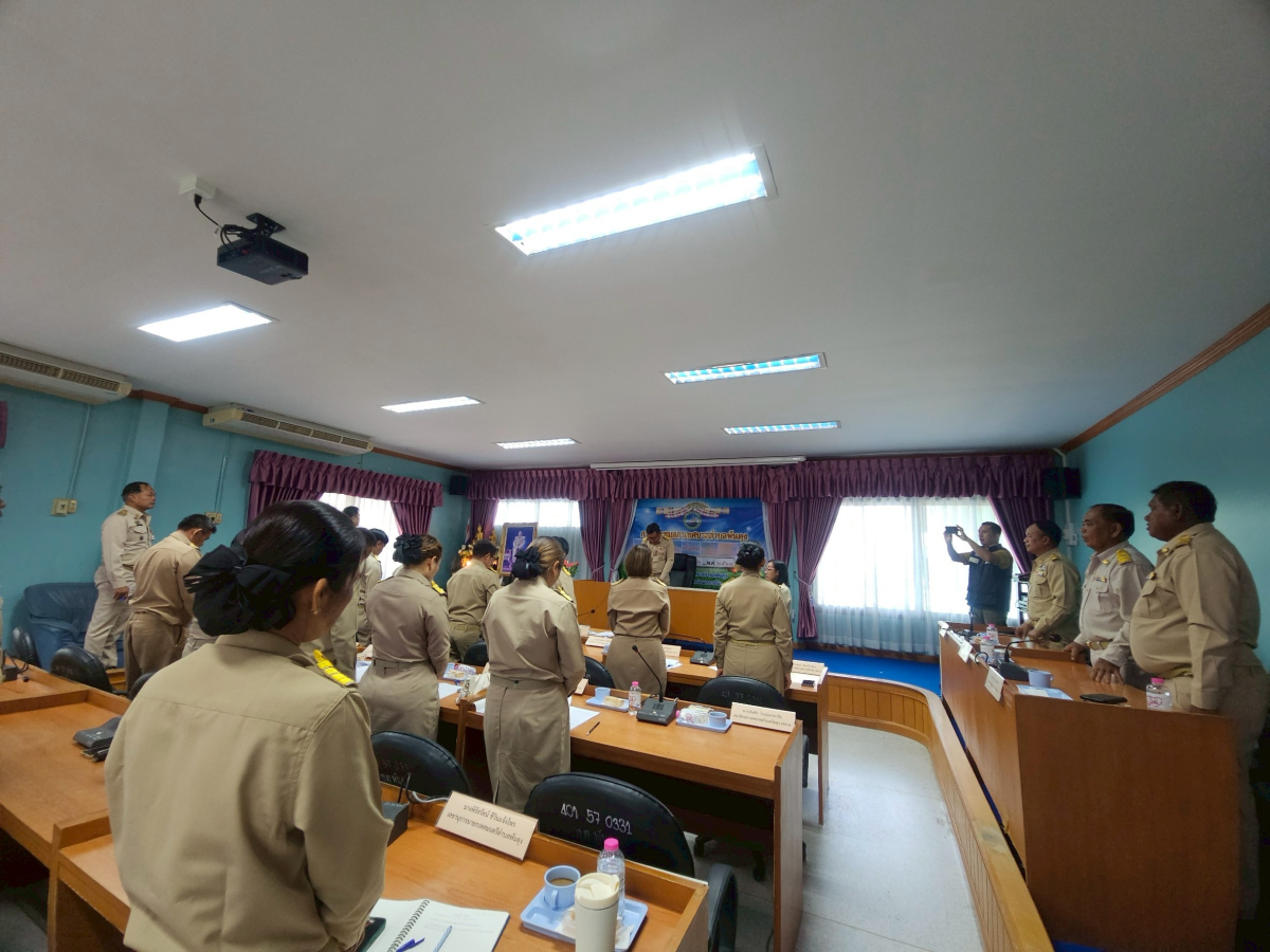 การประชุมสภาเทศบาลตำบลพันดุง ครั้งแรก 17 มิถุนายน 2568