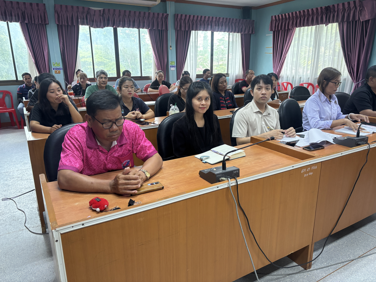 การประชุมเทศบาลตำบลพันดุง  รายงานข้อมูลข่าวสารการพัฒนาองค์กรที่เกี่ยวข้องกับการประเมิน ITA  ประจำปีงบประมาณ พ.ศ. 2569