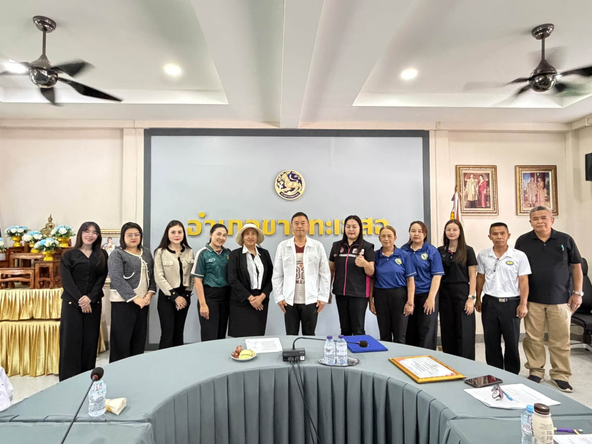 กองการศึกษา เทศบาลตำบลพันดุง นำเด็กและเยาวชนเข้าร่วมประชุมสามัญประจำปีสภาเด็กและเยาวชนอำเภอขามทะเลสอ